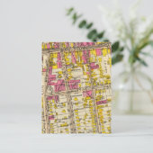 1 Weiße Ebenen Postkarte (Stehend Vorderseite)