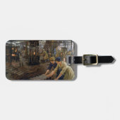 1. Weltkrieg 1918 Frauen in einer Munitionsfabrik Gepäckanhänger (Vorderseite horizontal)