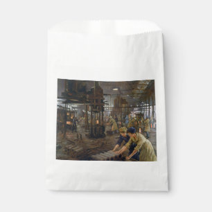 1. Weltkrieg 1918 Frauen in einer Munitionsfabrik Geschenktütchen