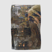 1. Weltkrieg 1918 Frauen in einer Munitionsfabrik Golfhandtuch (Vorderseite)