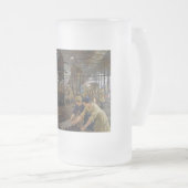 1. Weltkrieg 1918 Frauen in einer Munitionsfabrik Mattglas Bierglas (VorderseiteRechts)