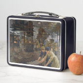 1. Weltkrieg 1918 Frauen in einer Munitionsfabrik Metall Brotdose (Beispiel)