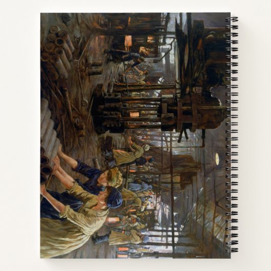 1. Weltkrieg 1918 Frauen in einer Munitionsfabrik Notizblock (Rückseite)