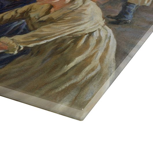 1. Weltkrieg 1918 Frauen in einer Munitionsfabrik Schneidebrett (Ecke)