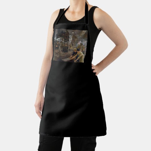 1. Weltkrieg 1918 Frauen in einer Munitionsfabrik Schürze (InSitu)