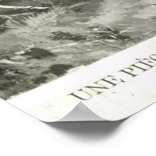 1. Weltkrieg, französische Artillerie im Einsatz Poster (Ecke)