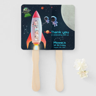 1. Weltraumrakete Vielen Dank Fächer
