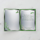 1. Westie Welpe Nummer eins spirituelle Botschaft Karte (Innenseite)