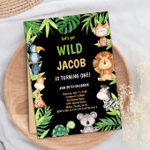 1. Wilde Einladung zum Geburtstag