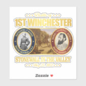 1. Winchester (FH2) Aufkleber (Blatt)