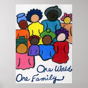 1 World, 1 Family Poster