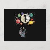 1 Years Old Birthday Boy Astronaut 1st Birthday Postkarte (Vorderseite)