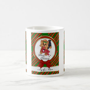 #1 Yorkie Mama-frohe Weihnacht-Tasse Kaffeetasse