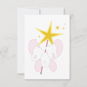 1. Zahnfee-Besuch Dankeskarte