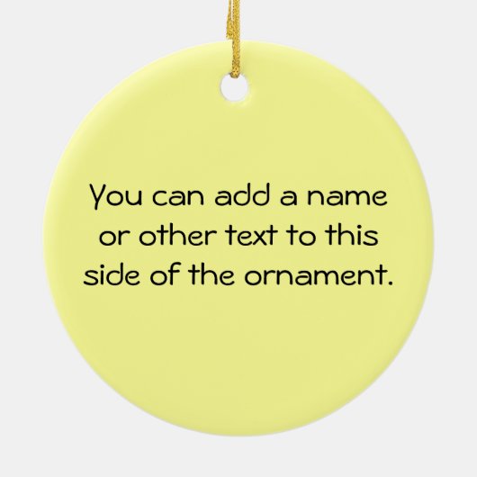 1. Zeit-Mama-Regenbogen-Text-Geschenke Keramik Ornament (Hinten)