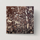 1. Zeitungsrock Button (Vorderseite)