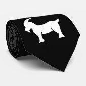 1 Ziegen-Ikone Krawatte (Gerollt)
