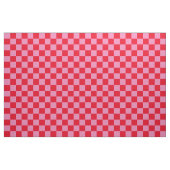 1 Zoll Karo Rosa und Rote Tafel Stoff (Fat Quarter (45,7 x 55,9 cm))