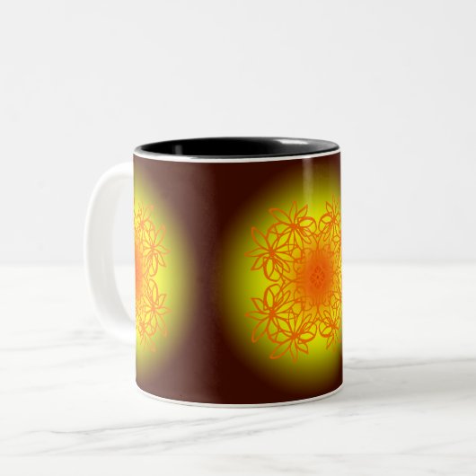 1 ZWEIFARBIGE TASSE (Vorderseite Links)