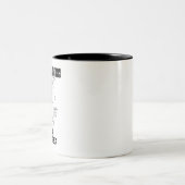 1 ZWEIFARBIGE TASSE (Mittel)