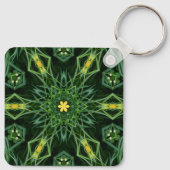 1A Einzigartiger, farbenfroher Mandala Schlüsselanhänger (Rückseite)