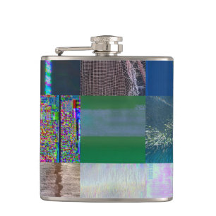 1C9984DA Glitch Art Digitale Verzerrung Vaporwave Flachmann