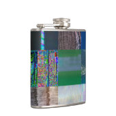 1C9984DA Glitch Art Digitale Verzerrung Vaporwave Flachmann (Rechts)