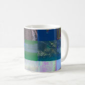 1C9984DA Glitch Art Digitale Verzerrung Vaporwave Kaffeetasse (VorderseiteRechts)