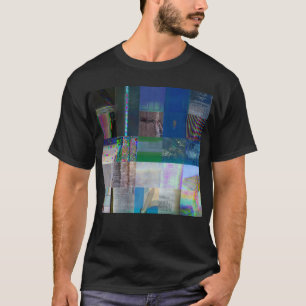 1C9984DA Glitch Art Digitale Verzerrung Vaporwave T-Shirt