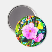 1CHERRY BLOSSOM MAGNET (Vorderseite/Rückseite)