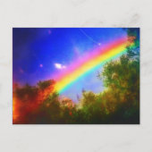 1COSMIC RAINBOW Postkarte (Vorderseite)