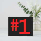 #1Design Jibney The MUSEUM Zazzle Postkarte (Stehend Vorderseite)