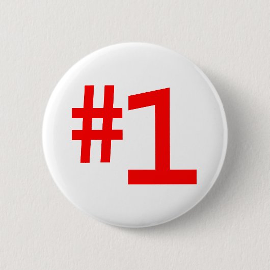 #1Design the MUSEUM Zazzle Geschenke Button (Vorderseite)