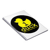 1Ducklogo Notizblock (Rechte Seite)