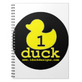 1Ducklogo Notizblock (Vorderseite)
