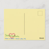 1FAWN POSTCARD POSTKARTE (Rückseite)