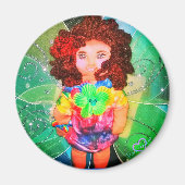 1FEE DOLL GREEN MAGNET (Vorne)