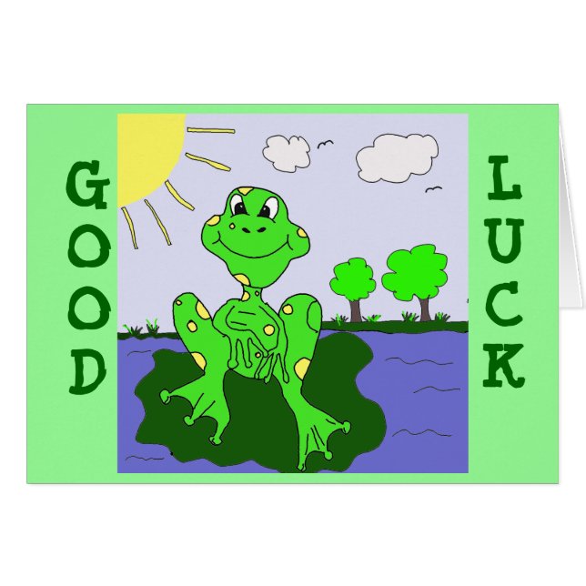 1froggypisch, GUT, LUCK (Vorderseite (Horizontal))