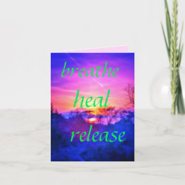 1HEAL GREETING CARD KARTE