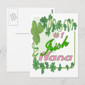 #1IrishNana Postkarte (Vorne/Hinten)
