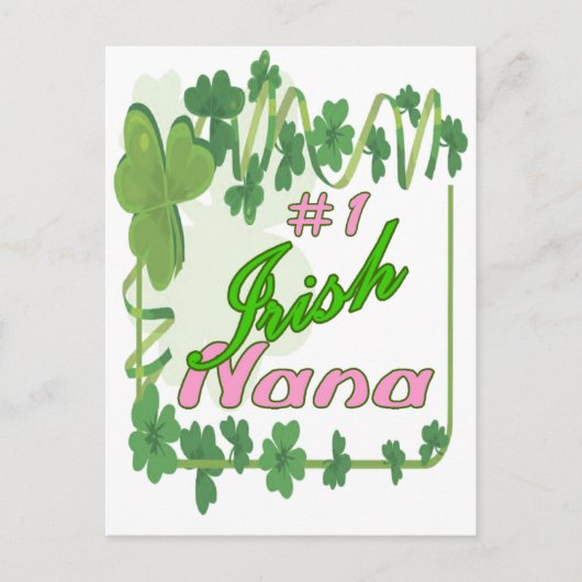 #1IrishNana Postkarte (Vorderseite)