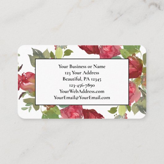 1Korinther 13:4-8 Liebe ist Patient Liebe ist Kind Visitenkarte (Rückseite)