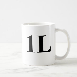 1L - Erster Studienjahres-Rechtsstudenten-Tasse Kaffeetasse