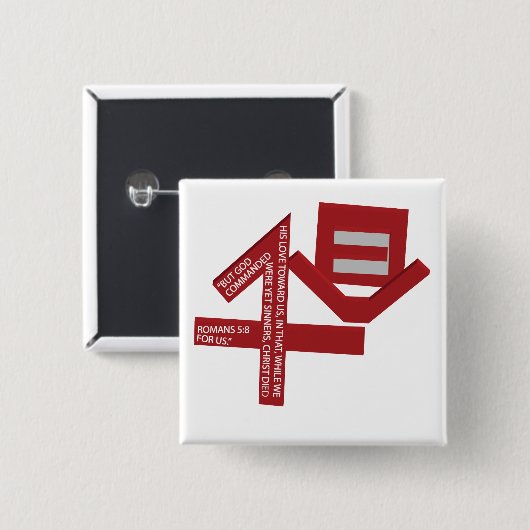 1Love Button (Vorne & Hinten)