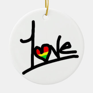 1love keramikornament