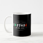 1n256 1 Down 6 Up Motorcycle Racing Biker Gift Kaffeetasse (Links)