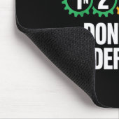 1n256 Motorcycle Shift Biker Motorcyclist Mousepad (Ecke)