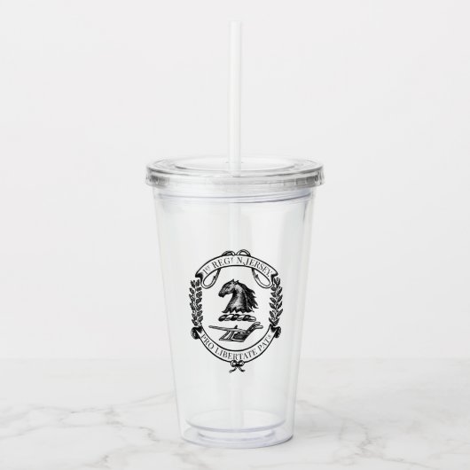 1NJ Tumbler Acryltrinkbecher (Vorderseite)