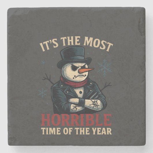 1nkFury - Pillow Its the most horrible time Steinuntersetzer (Vorderseite)