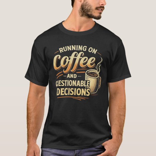 1nkFury - Running on Coffee T-Shirt (Vorderseite)